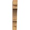 Ekena Millwork Balboa Block Rough Sawn Bracket, Western Red Cedar, 6"W x 34"D x 40"H BKT06X34X40BOA05RWR - alternate 3